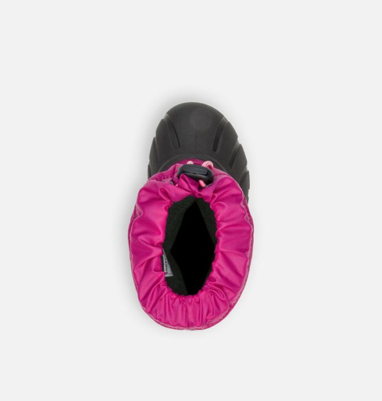 Kids Snow Boots Pink/Black - Sorel Childrens Flurry™ - 745-VMNCZY